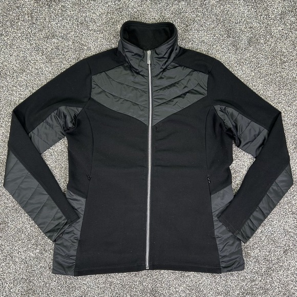 Killy Jackets & Blazers - Killy Performance Athletic‎ Hybrid Insulated Midlayer Jacket Womens 44 Black